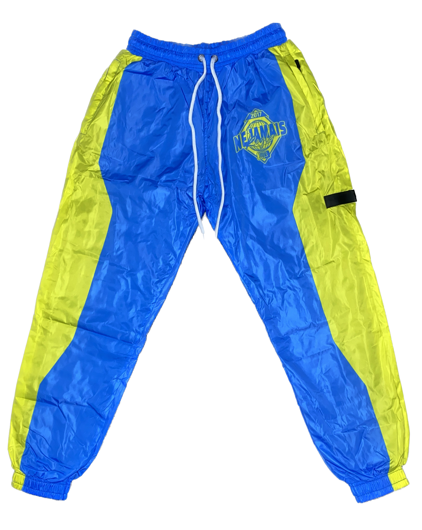 NJR CLASSIC WINDBREAKER Blue & Yellow Pants