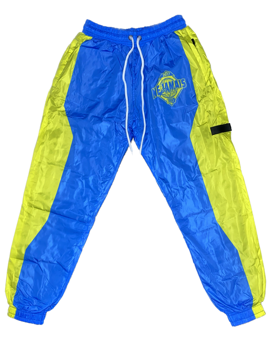 NJR CLASSIC WINDBREAKER Blue & Yellow Pants