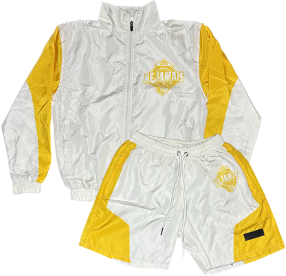 NJR Classic Windbreaker Short Set