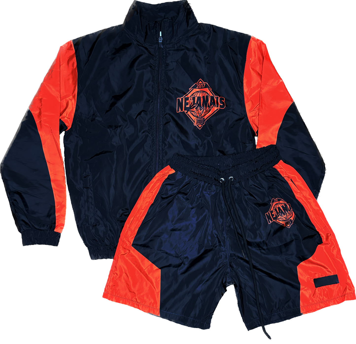 NJR Classic Windbreaker Short Set