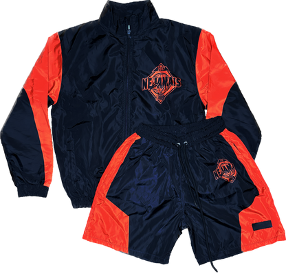 NJR Classic Windbreaker Short Set