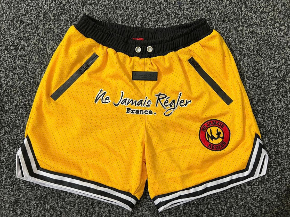 PLAYOFF Yellow Shorts