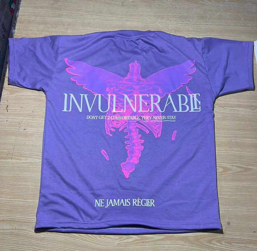 INVULNERABLE Dark Charcoal T-shirt