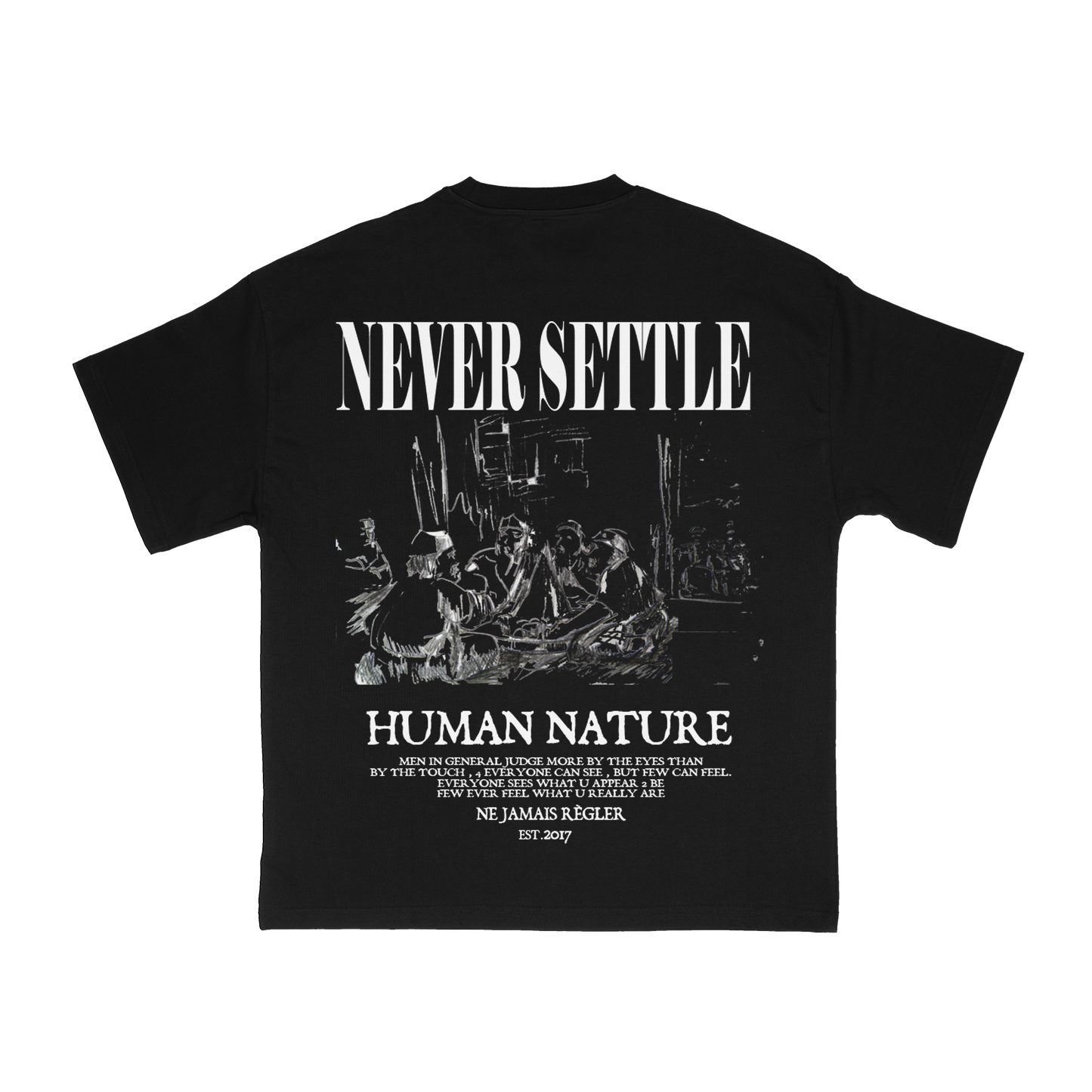 HUMAN NATURE White T-Shirt