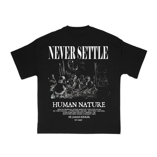 HUMAN NATURE Black T-Shirt