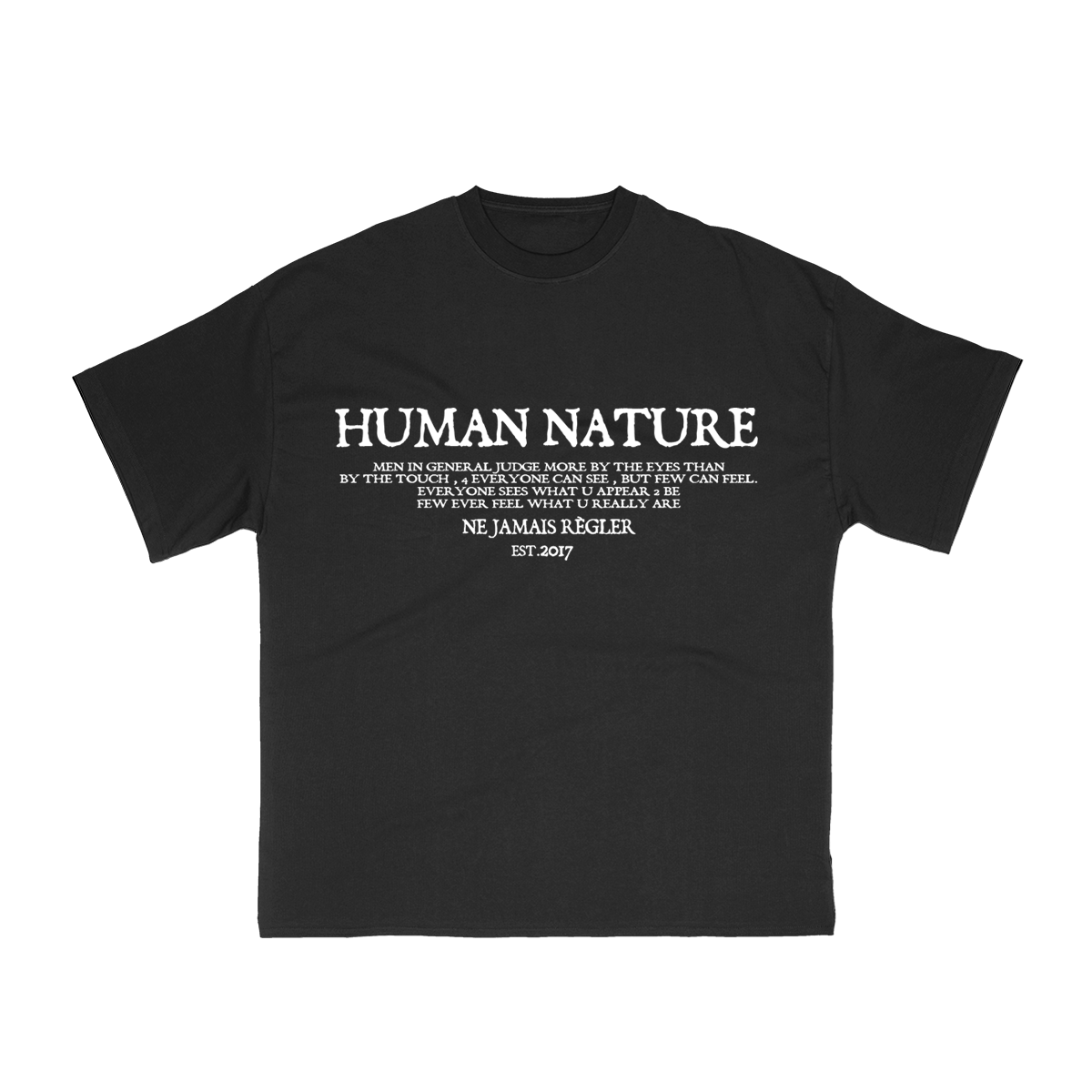 HUMAN NATURE White T-Shirt