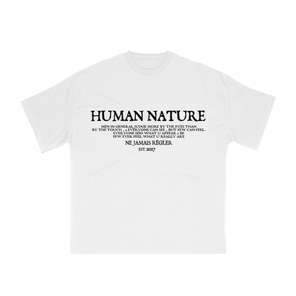 HUMAN NATURE White T-Shirt