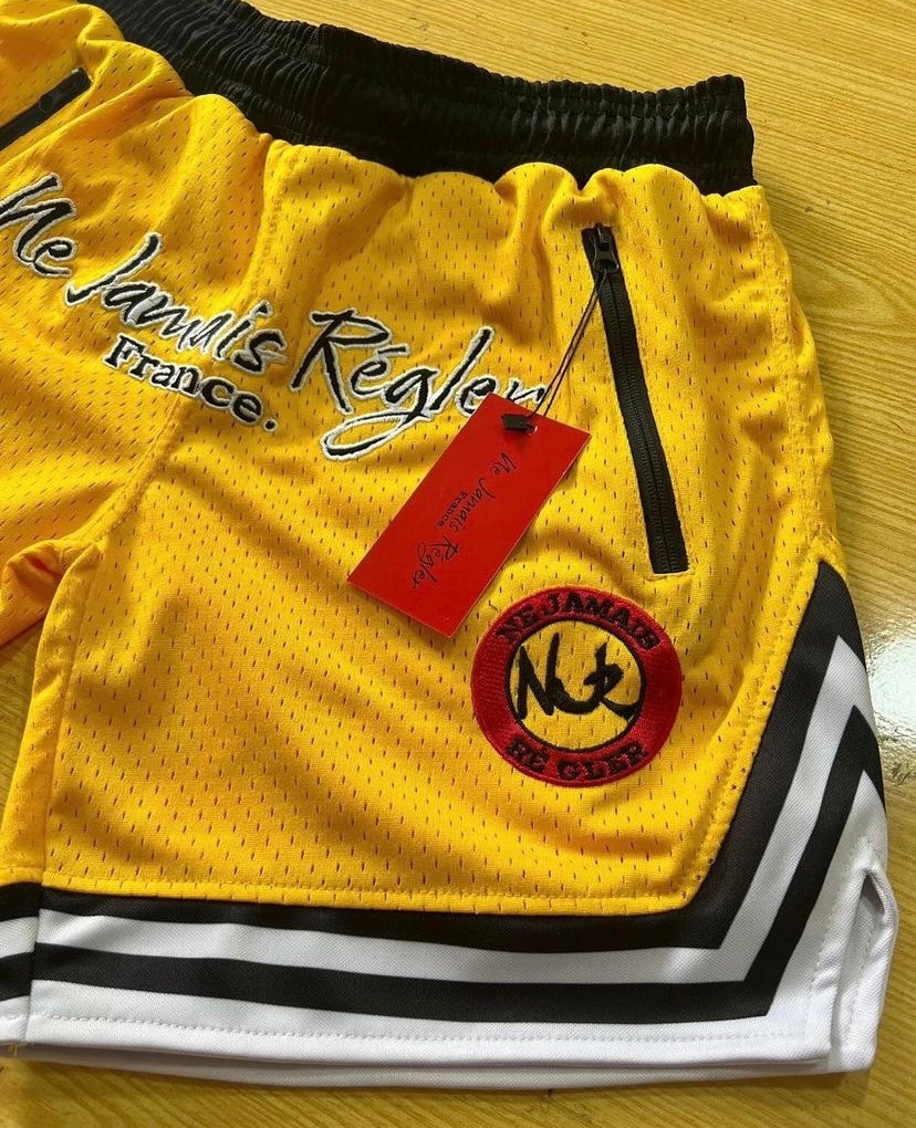 PLAYOFF Yellow Shorts