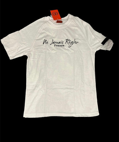 RÉGLER SIGNATURE Silver & Black T-shirts