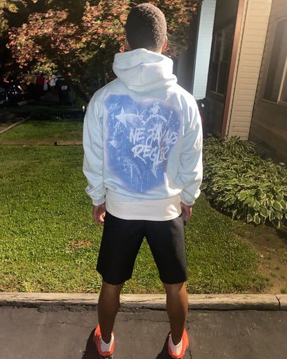 ACID WASH DISTRESSED HOODIES