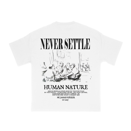 HUMAN NATURE White T-Shirt