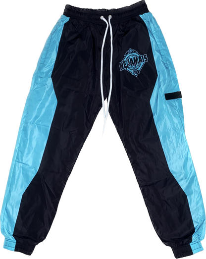 NJR CLASSIC WINDBREAKER Black & Green Pants