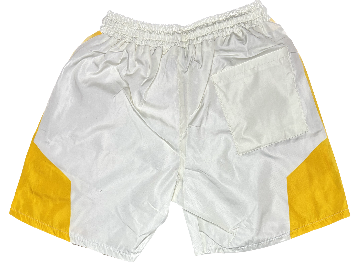 NJR FRANCE Yellow & White Shorts