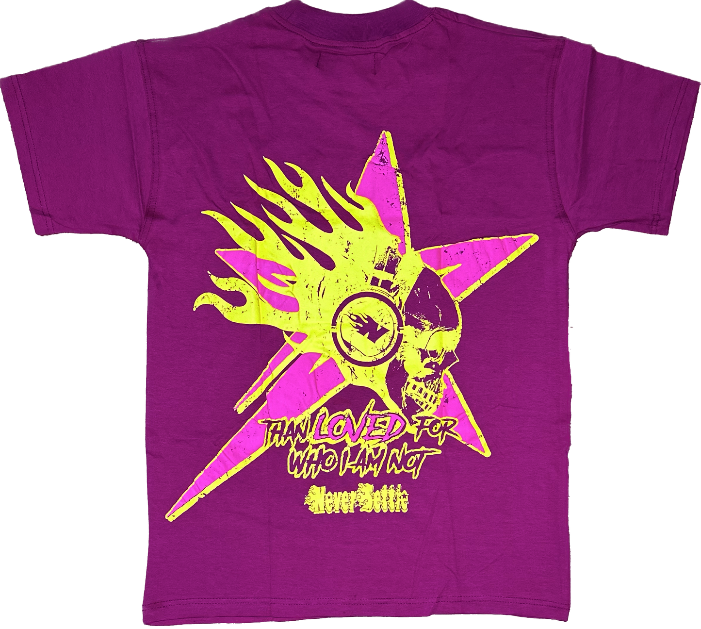 HATE IT OR LOVE IT Purple, Pink & Yellow T-shirt