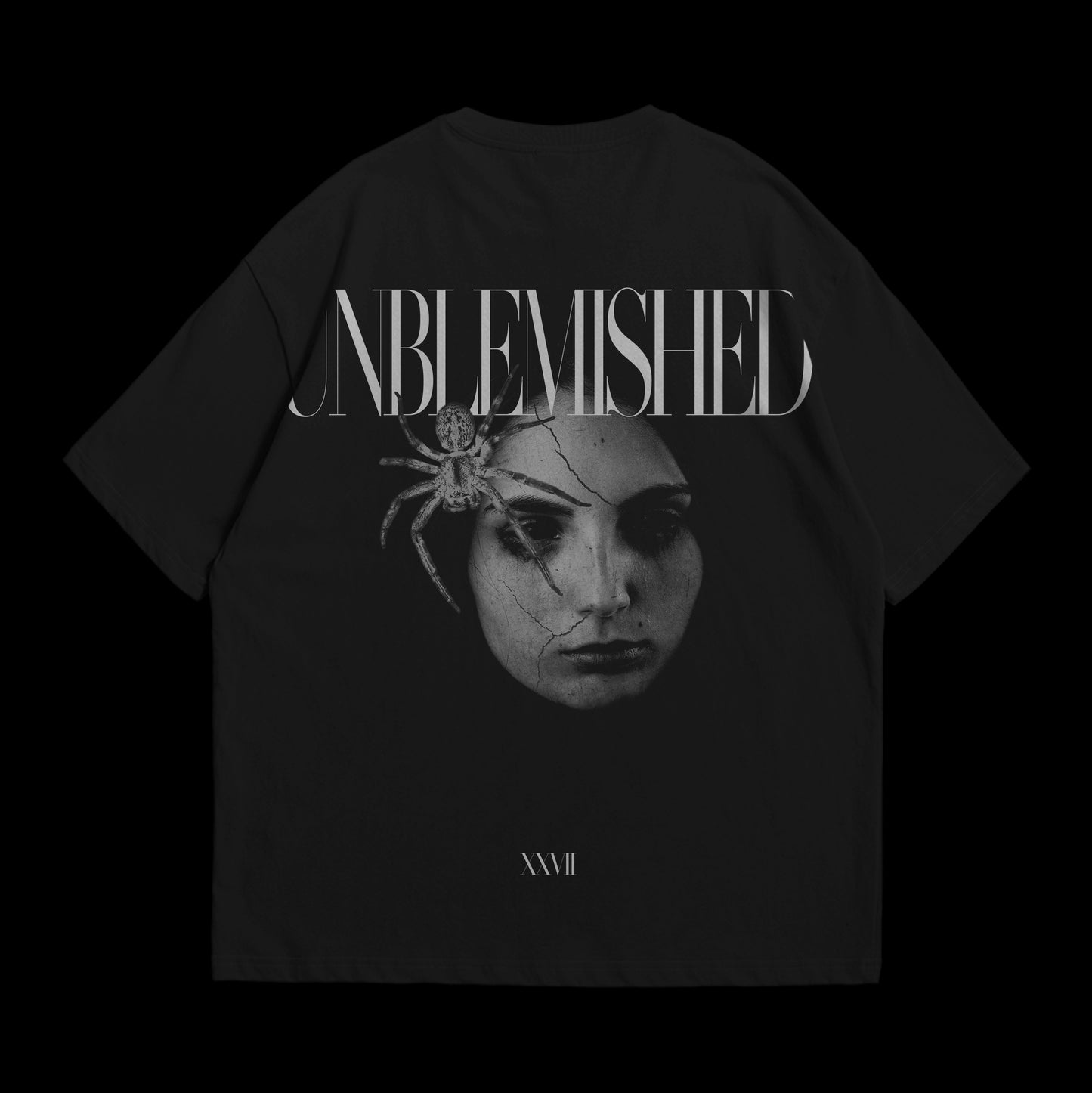 UNBLEMISHED Black T-shirt