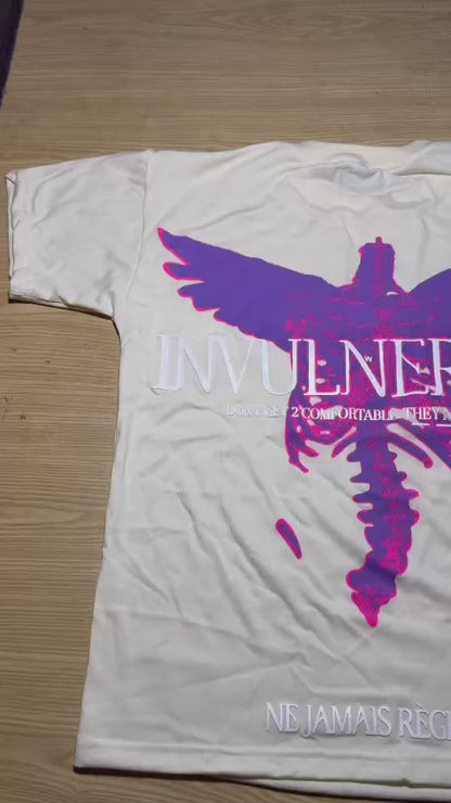 INVULNERABLE Cream T-shirt